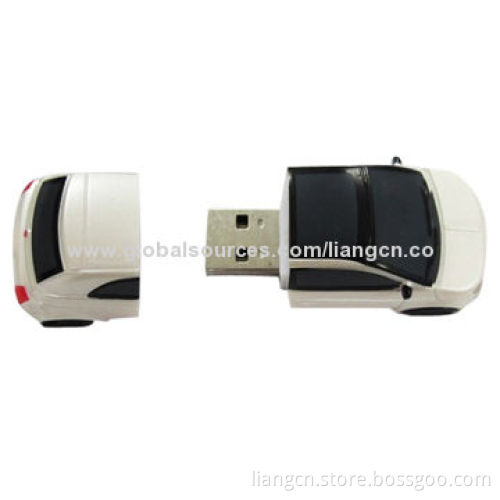 Car USB Flash Drive, Supports Multi-partition and Password Access